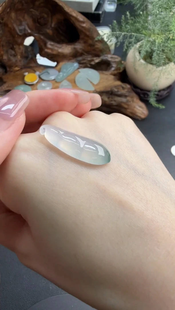 吊坠(不含链)未镶嵌翡翠翡翠饰品-164