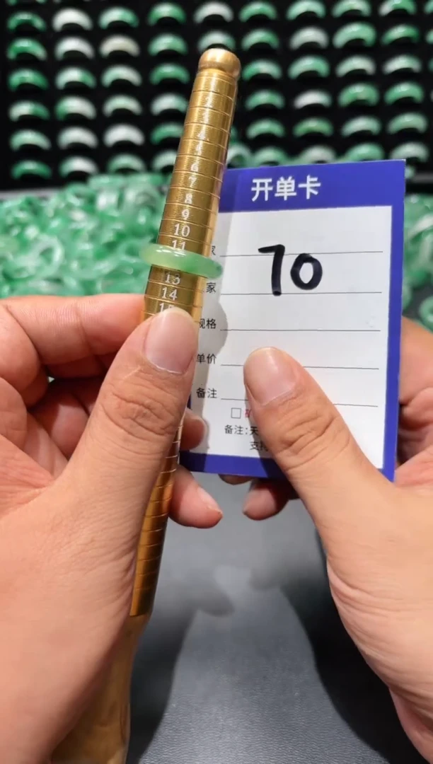 未镶嵌石英质玉戒圈12