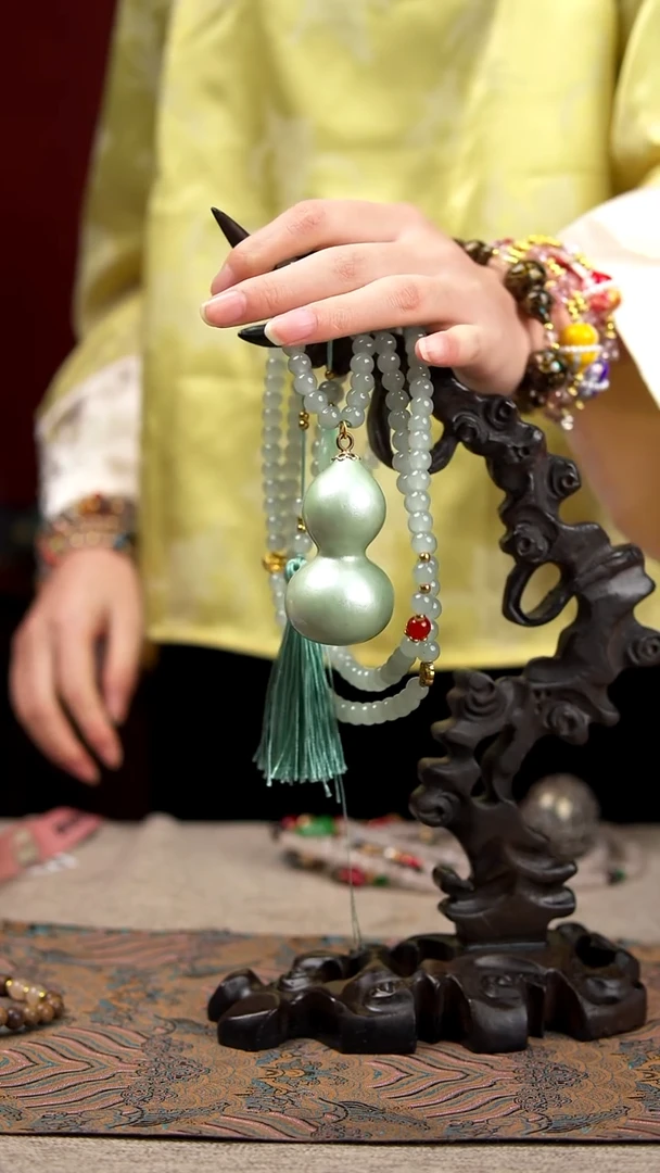 030玖澄出品文创漆艺葫芦国风配饰