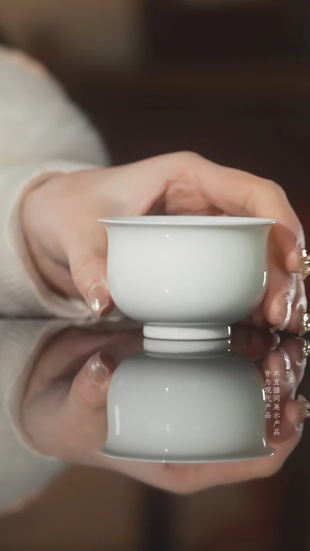 杯子陶瓷白胎小炉石杯白胎小炉石杯