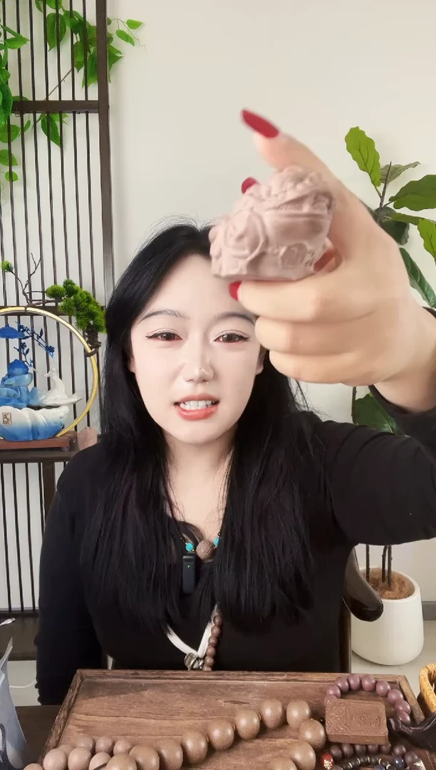 泥塑【白龙涎貔貅摆件】古法合香
