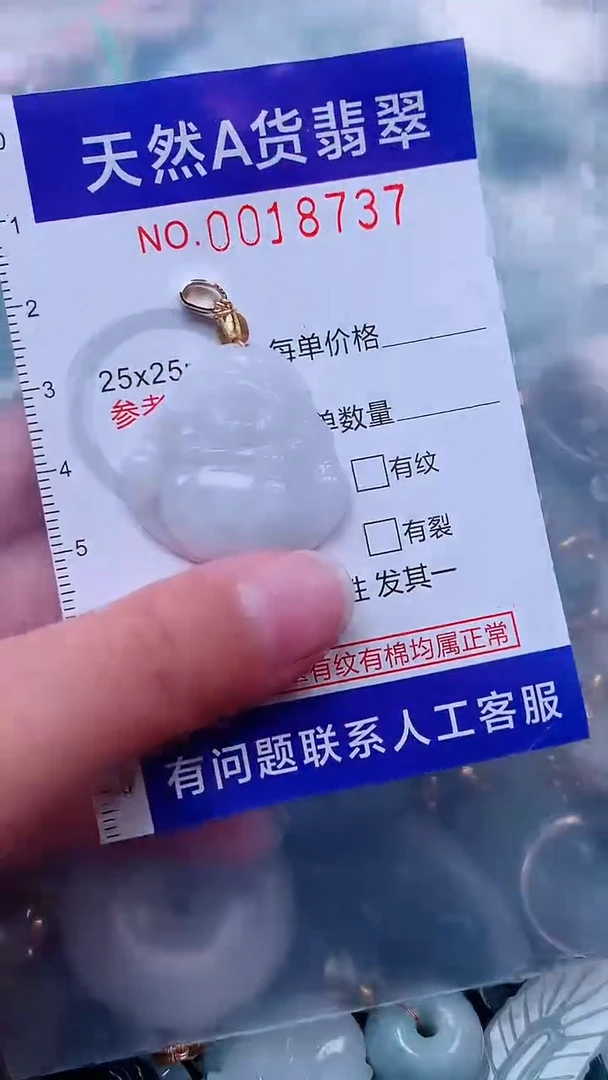 吊坠(不含链)未镶嵌翡翠1