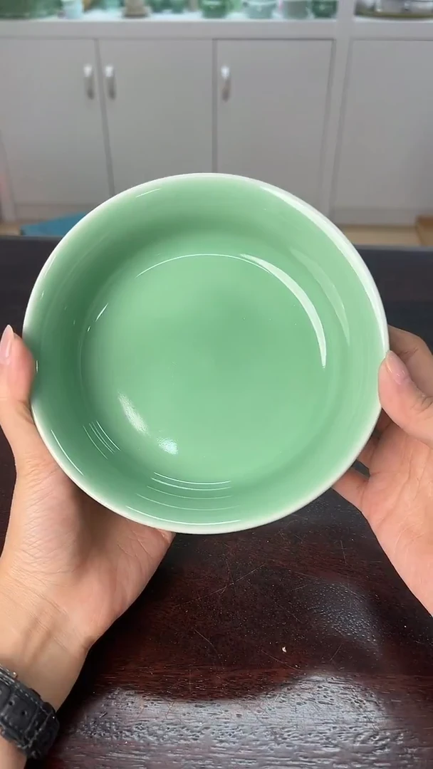 龙泉云间青瓷小米茶器