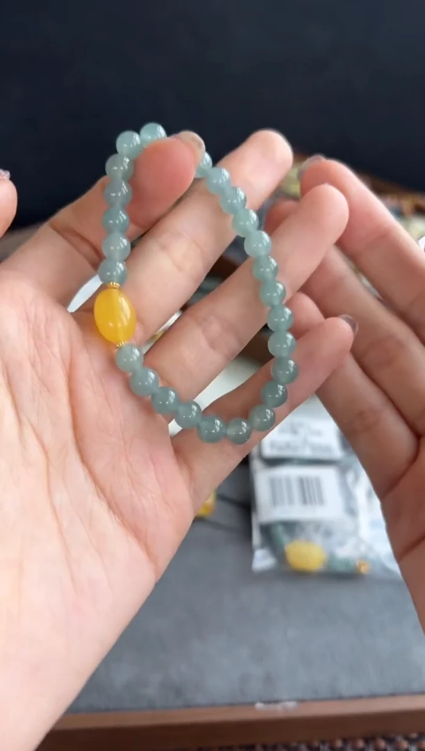 未镶嵌手串翡翠104买断