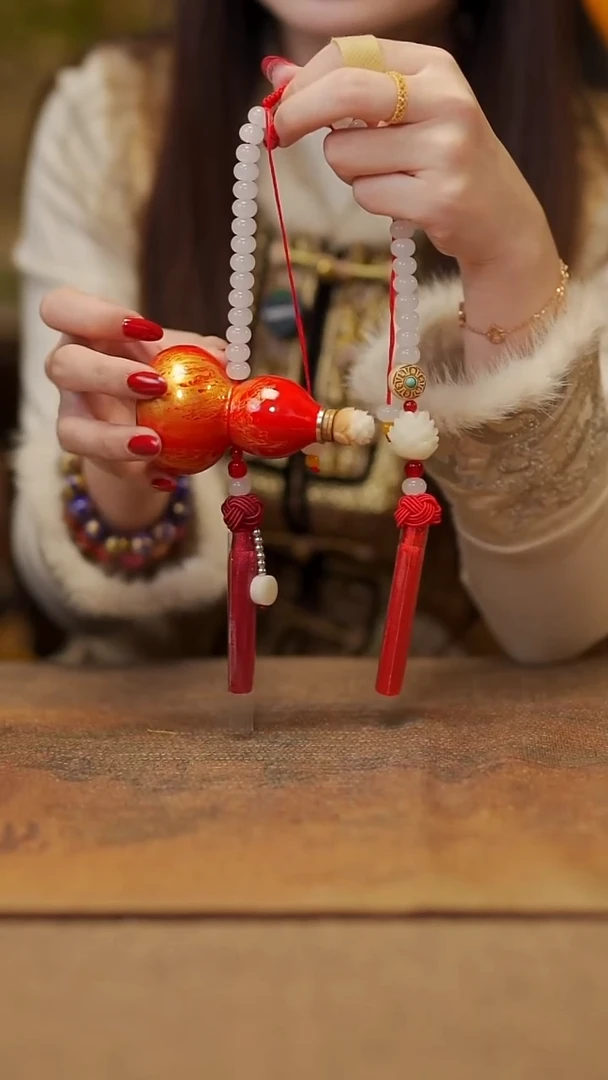 【闪购商品】604宴禾堂大漆车挂葫芦118