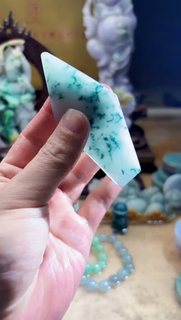 未镶嵌挂件翡翠A货张麦6788