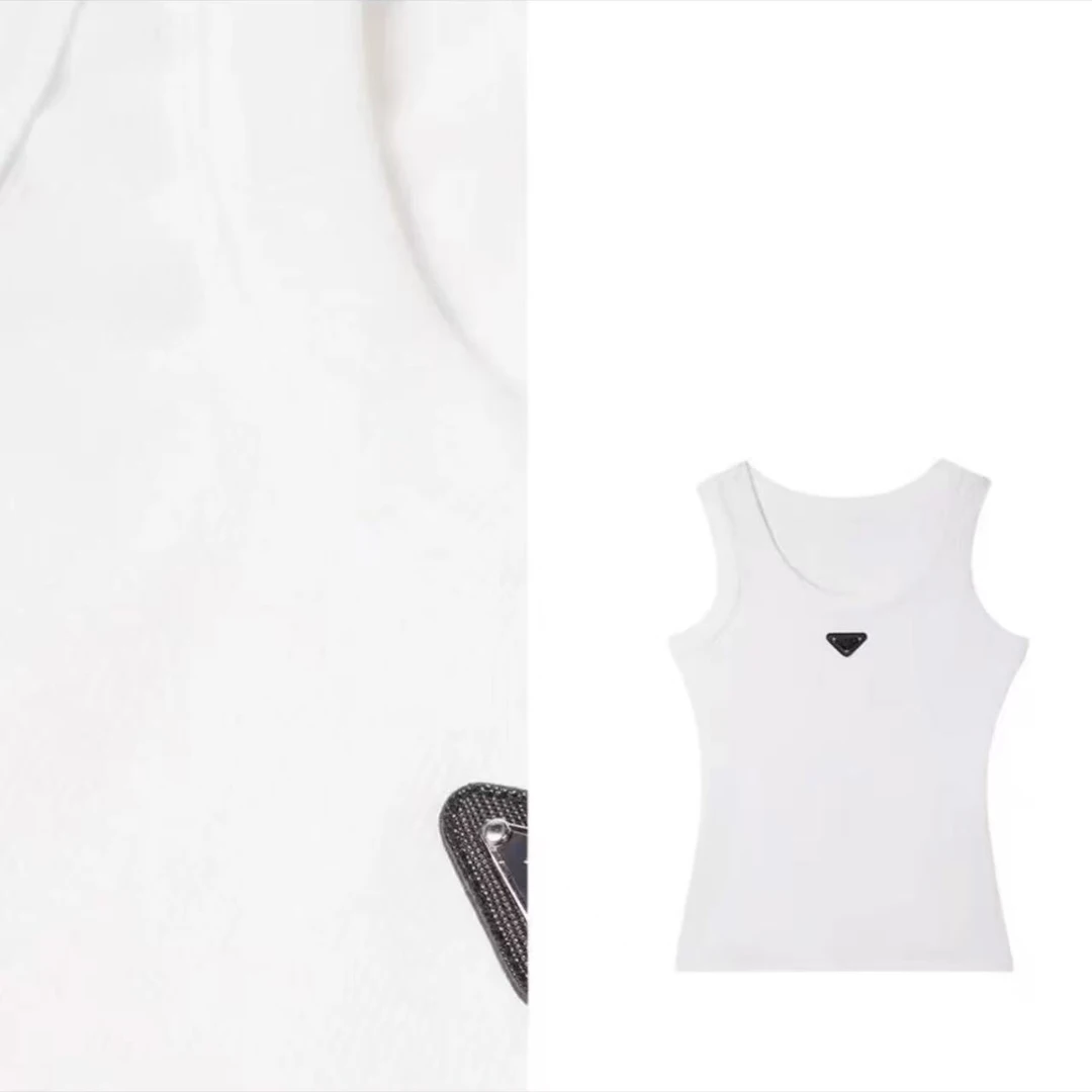 SUXIAOHAN 三角标修身高奢背心