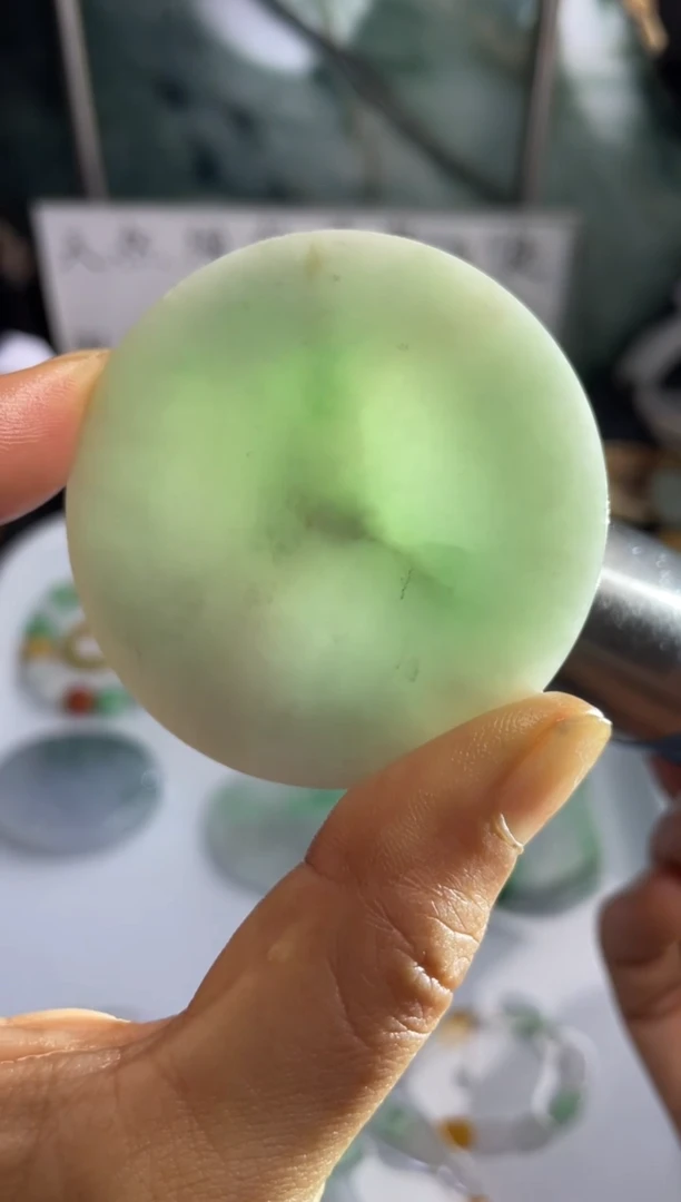 未镶嵌挂件翡翠天然缅甸翡翠A货