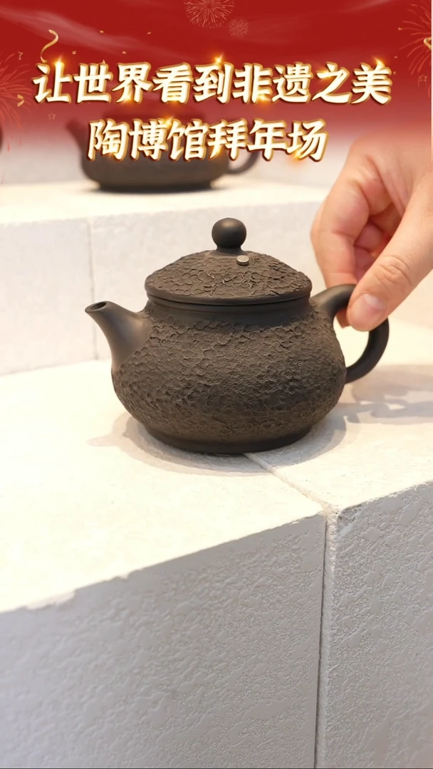 【闪购商品】紫砂茶壶30 陶博馆云展厅  石黄