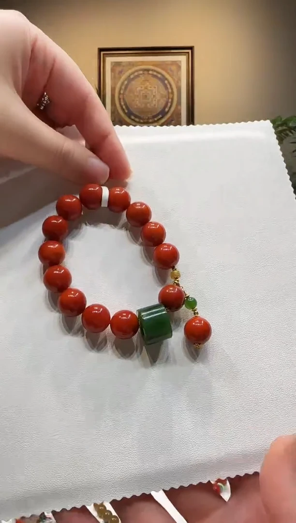 未镶嵌手链南红玛瑙手链