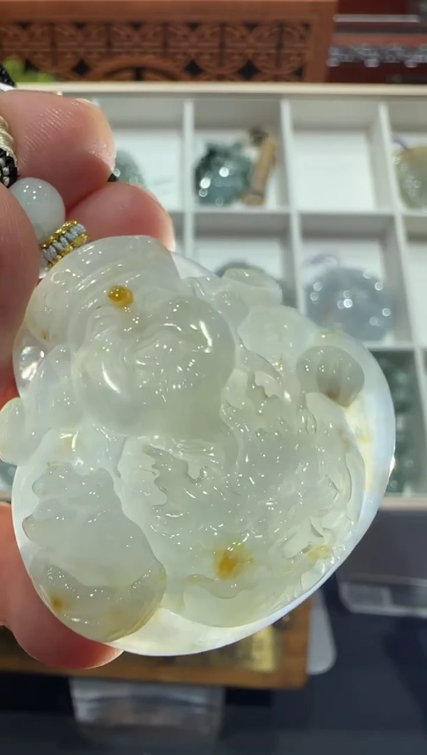 未镶嵌挂件翡翠A货翡翠多样性孤品
