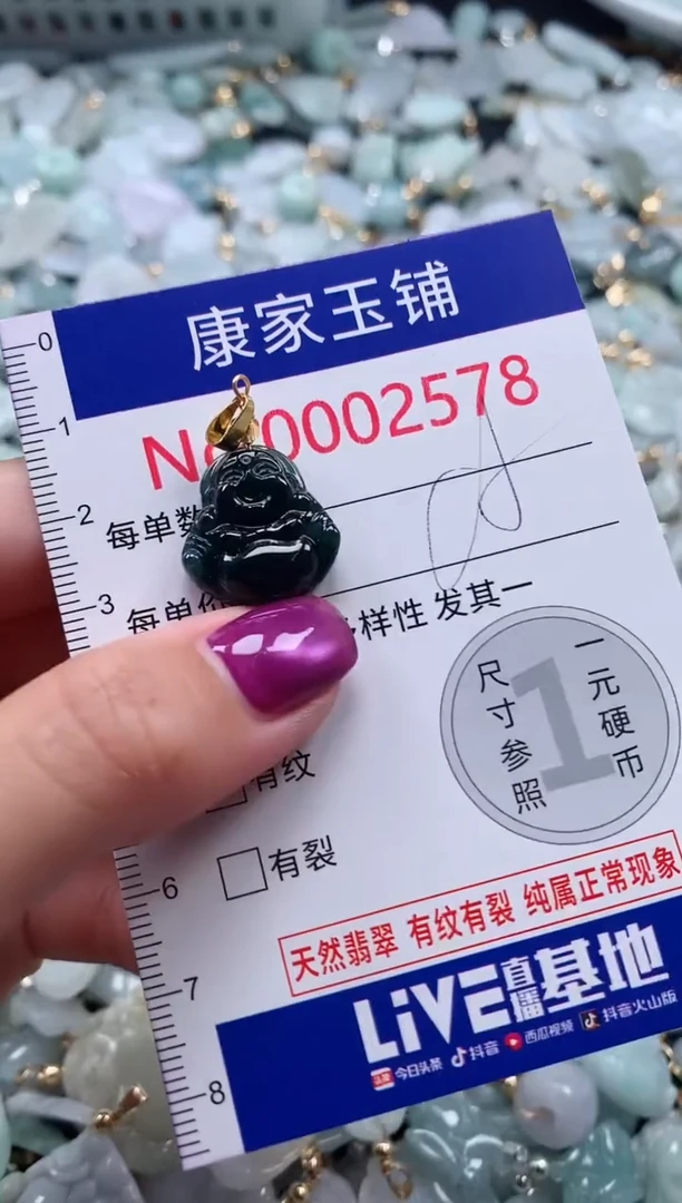 颈饰未镶嵌翡翠2578