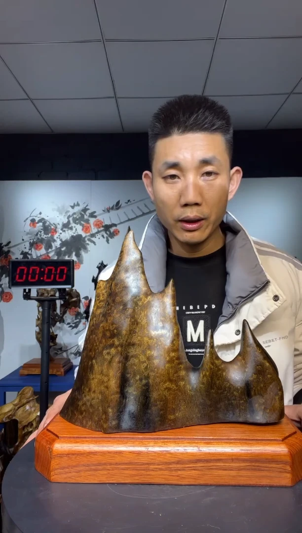 【闪购商品】金丝楠木雕金丝楠木工艺品摆件