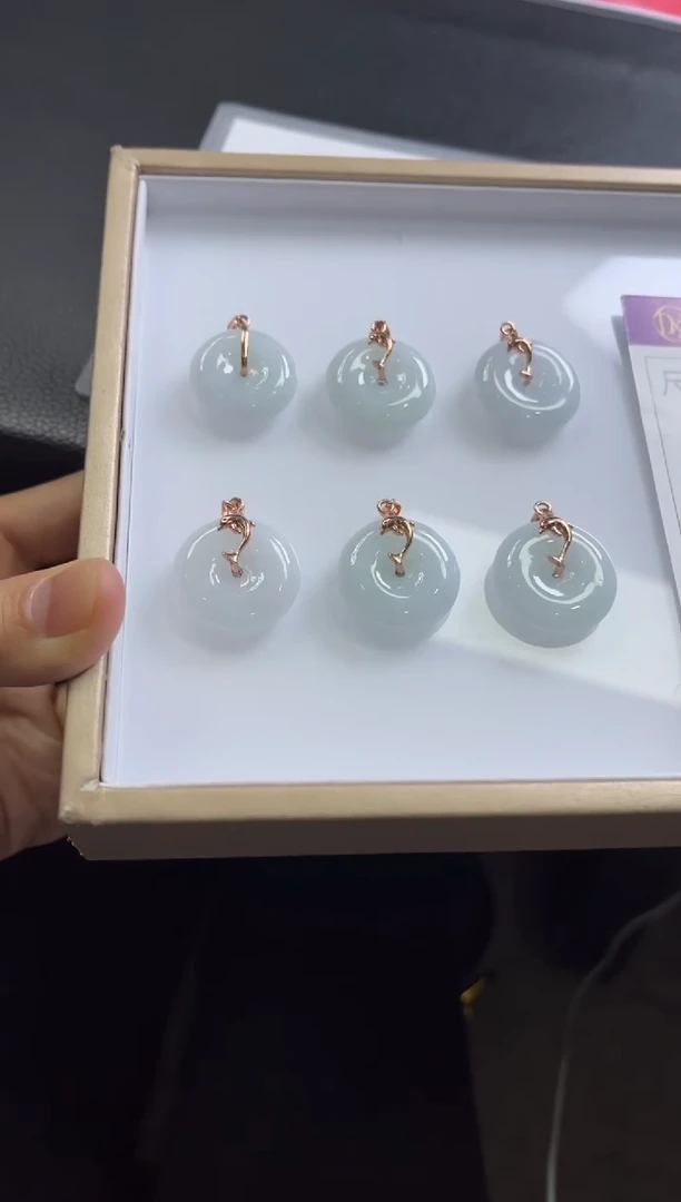 【闪购商品】翡翠颈饰银S925镶嵌Y81 /多样性发一件/配绳子