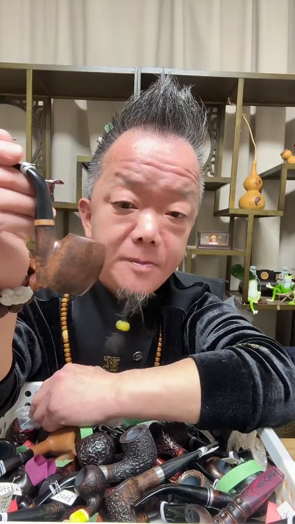 s2纯手工石楠木烟斗