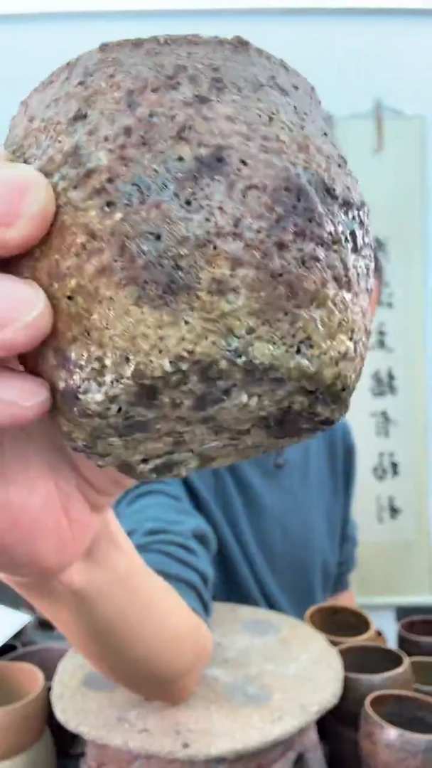 手工中号丑杯子非遗技艺有裂缝