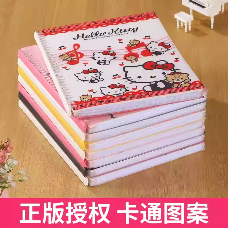 迪士尼卡通乐谱夹展开式不反光琴谱夹钢琴专用谱夹曲谱夹四页连页