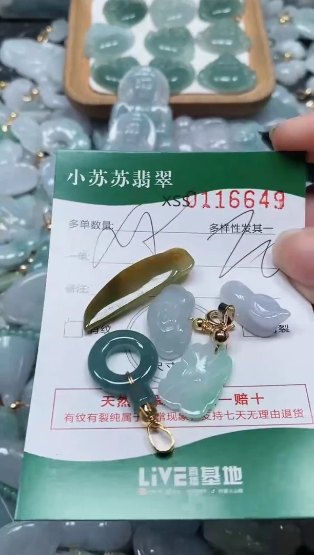 【闪购商品】翡翠颈饰未镶嵌闪购商品0116649