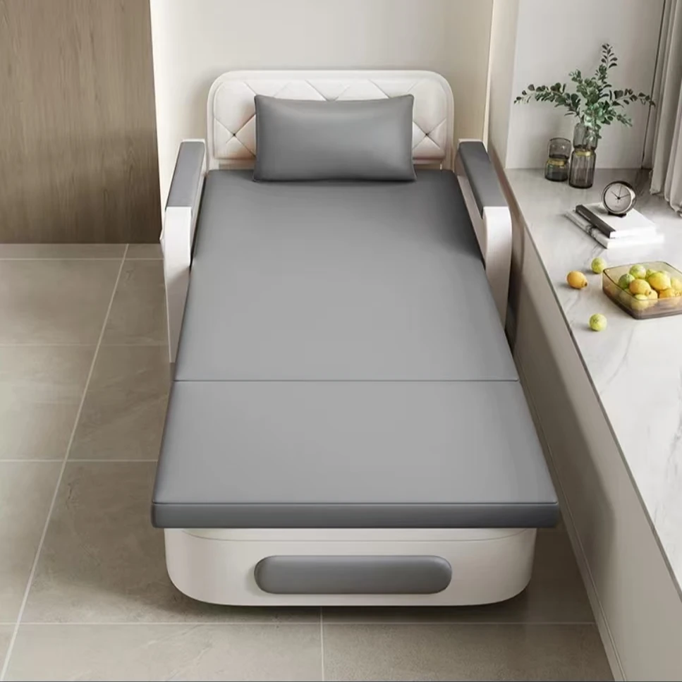 沙发折叠两用小户型阳台网红多功能双人科技布新款可折叠床伸缩