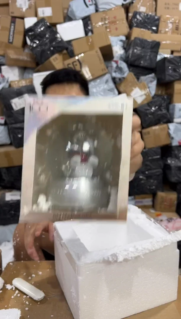 瓷片原盒米奇100周年水晶球 微瑕