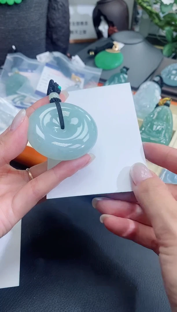 颈饰未镶嵌翡翠缅甸天然翡翠