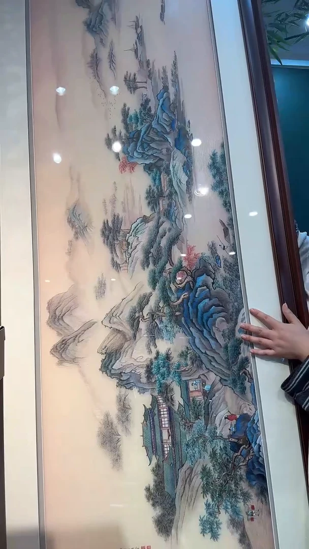 刺绣非遗苏绣手工刺绣装饰画不包邮