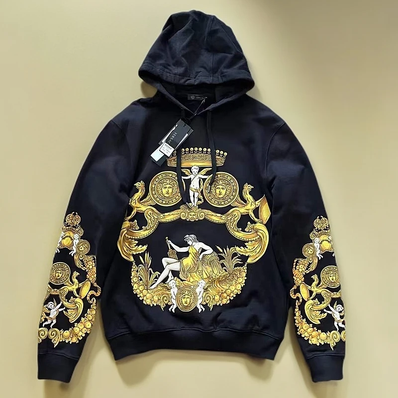 全新未使用 VERSACE/范思哲 春款连帽卫衣/JIMI