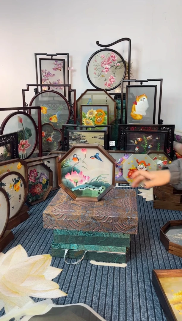 刺绣苏绣手工刺绣绣品