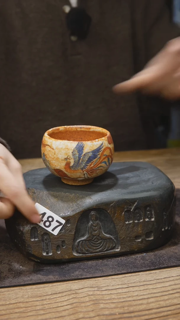 匣钵泥志野手绘487