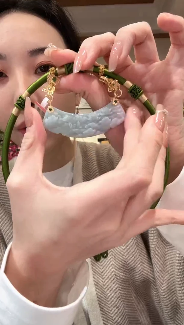 【闪购商品】翡翠颈饰未镶嵌国风