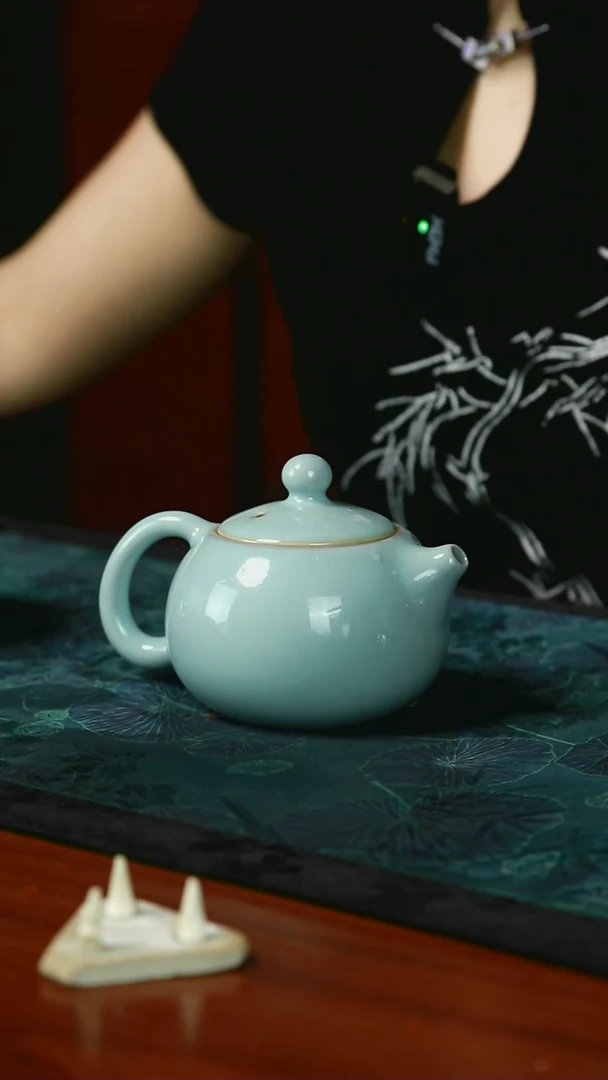 西施壶 倒烧 开片 一级品 230毫升