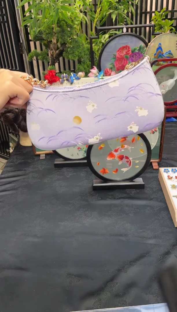 织绣y*n非遗手工苏绣饰品