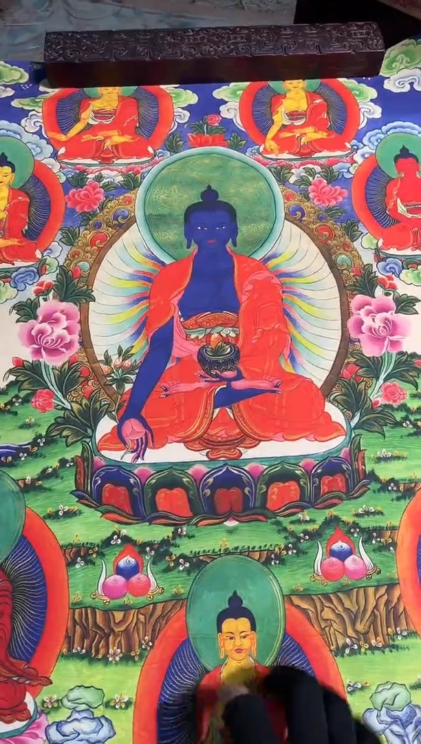 卷轴画路路的唐卡tk160
