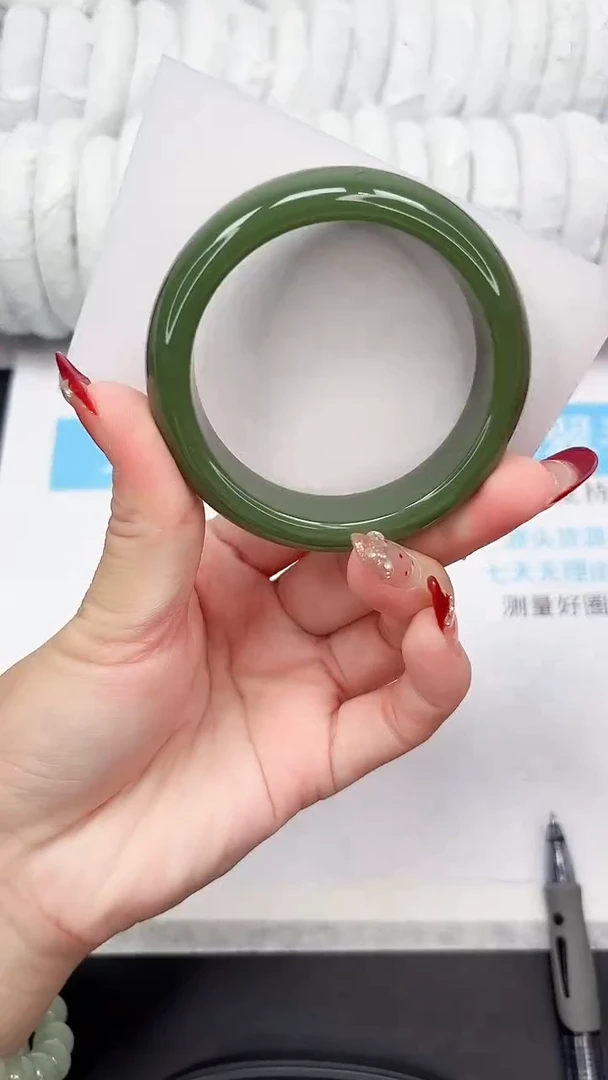 未镶嵌手镯石英质玉14-57.2DB