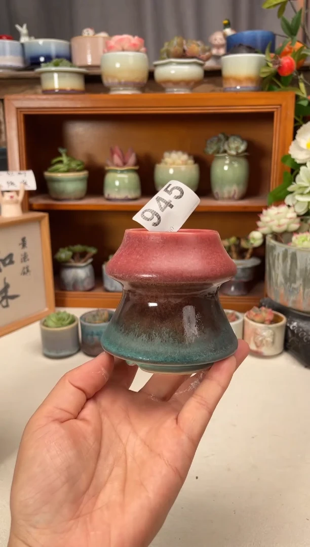 瓷片945知木小芳花盆