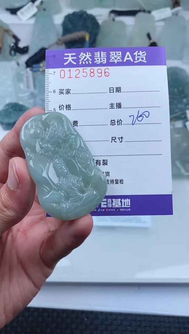 【闪购商品】翡翠颈饰未镶嵌        896