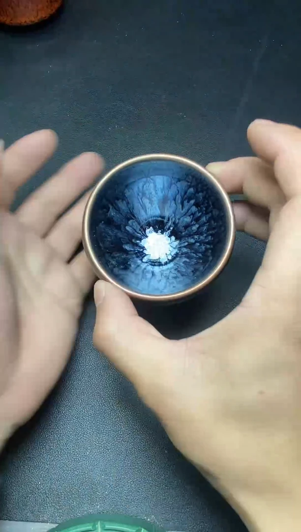 茶盏建窑建盏茶器主人杯72