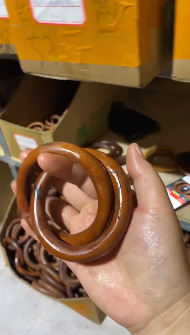 木枣木60乾坤圈六七星雷焦款