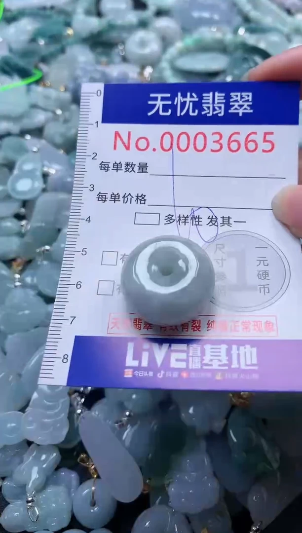 颈饰未镶嵌翡翠3665
