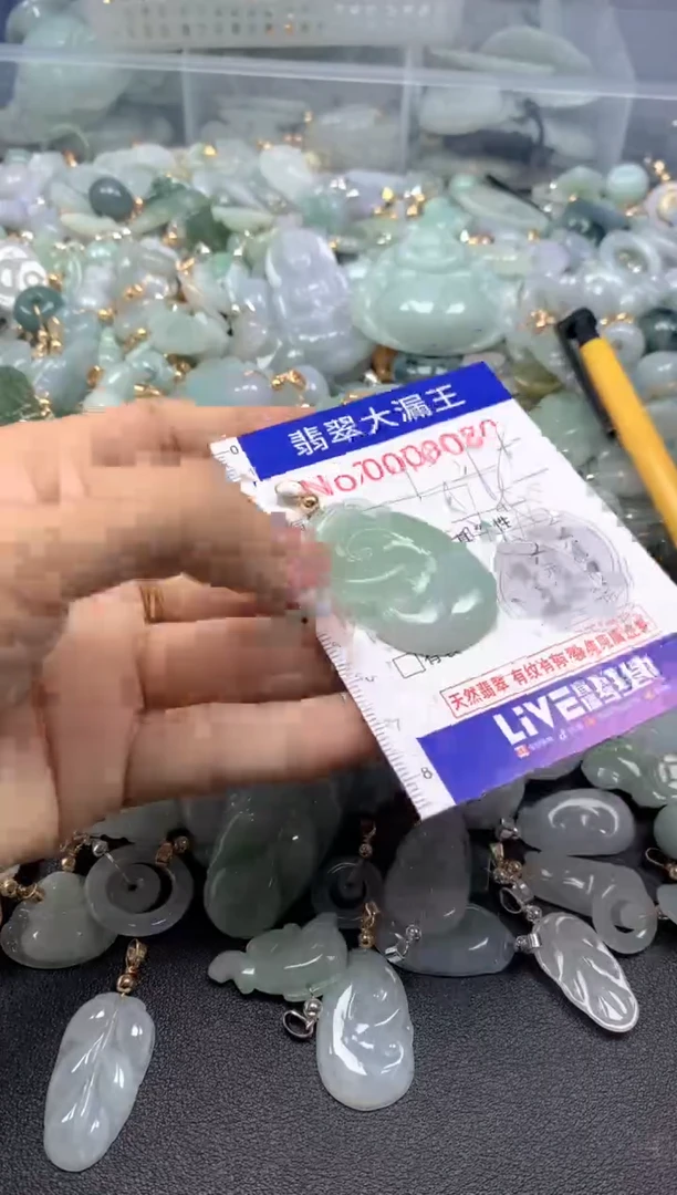 颈饰未镶嵌翡翠7880