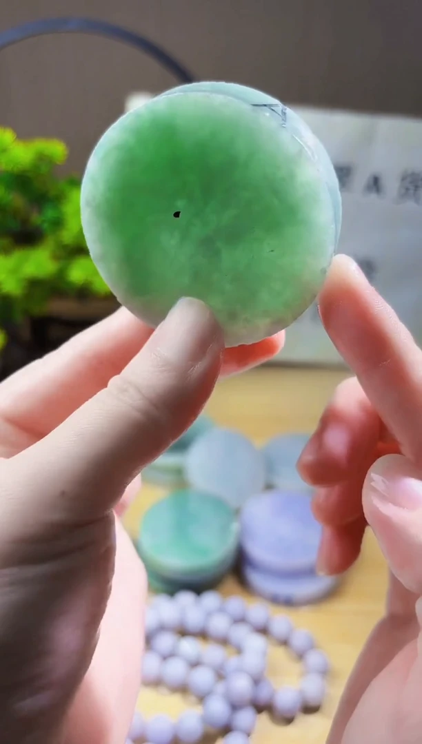颈饰未镶嵌翡翠翡翠A货 丹686