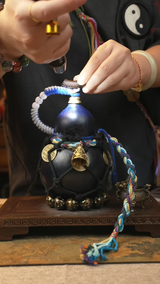 204大漆一物一拍记葫堂出品【不带手串】