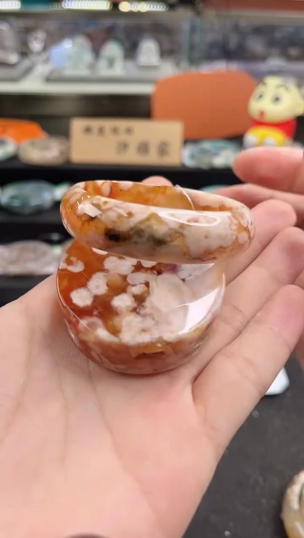 未镶嵌手镯石英质玉52圈口（赠品镯心）6321472