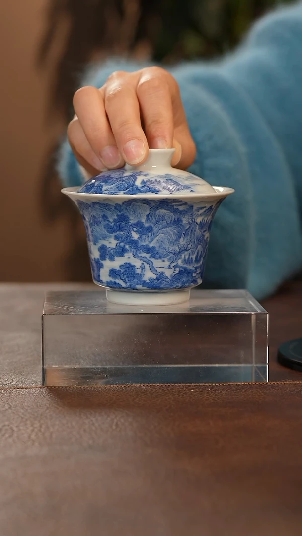 【闪购商品】青花瓷茶具斌芬陶瓷*