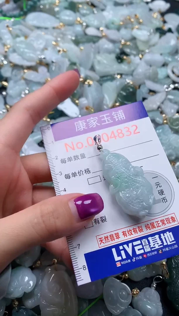 颈饰未镶嵌翡翠4832