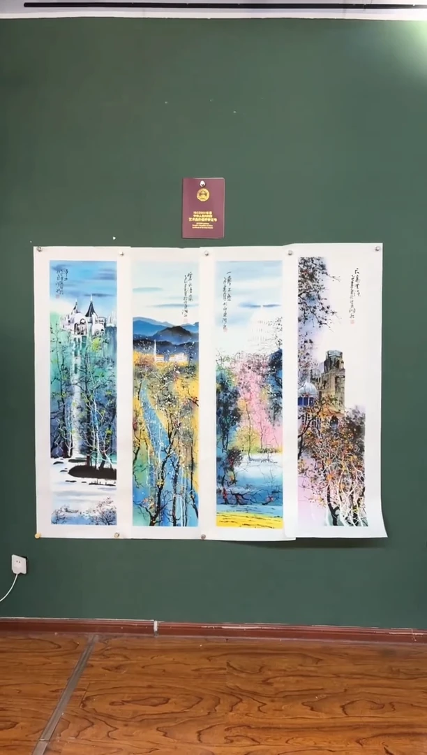国画周建真老师绘画作品10-26