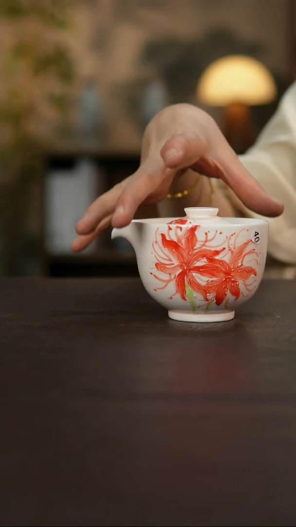 杯景德镇陶瓷杯碗柴烧多人