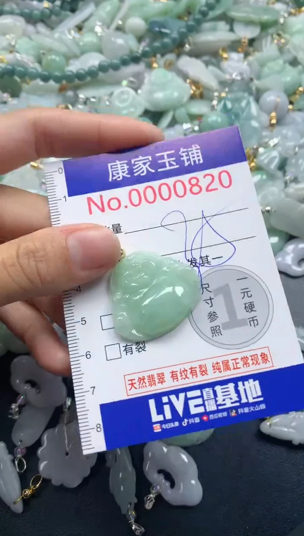 颈饰未镶嵌翡翠820