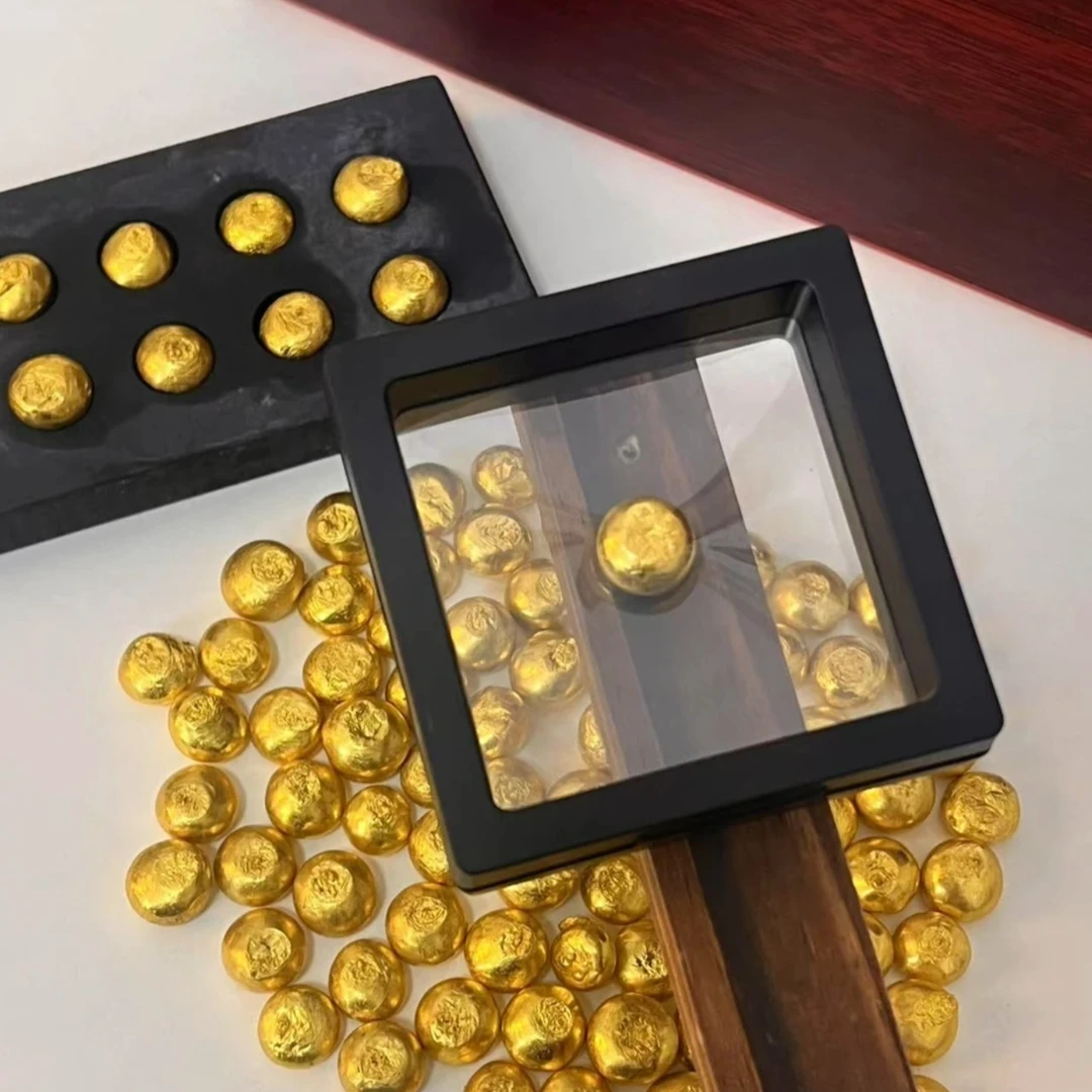 孟加拉赤.仿金【豆。子】保底3克里外一色可加工可铸造摆件轻奢珠宝