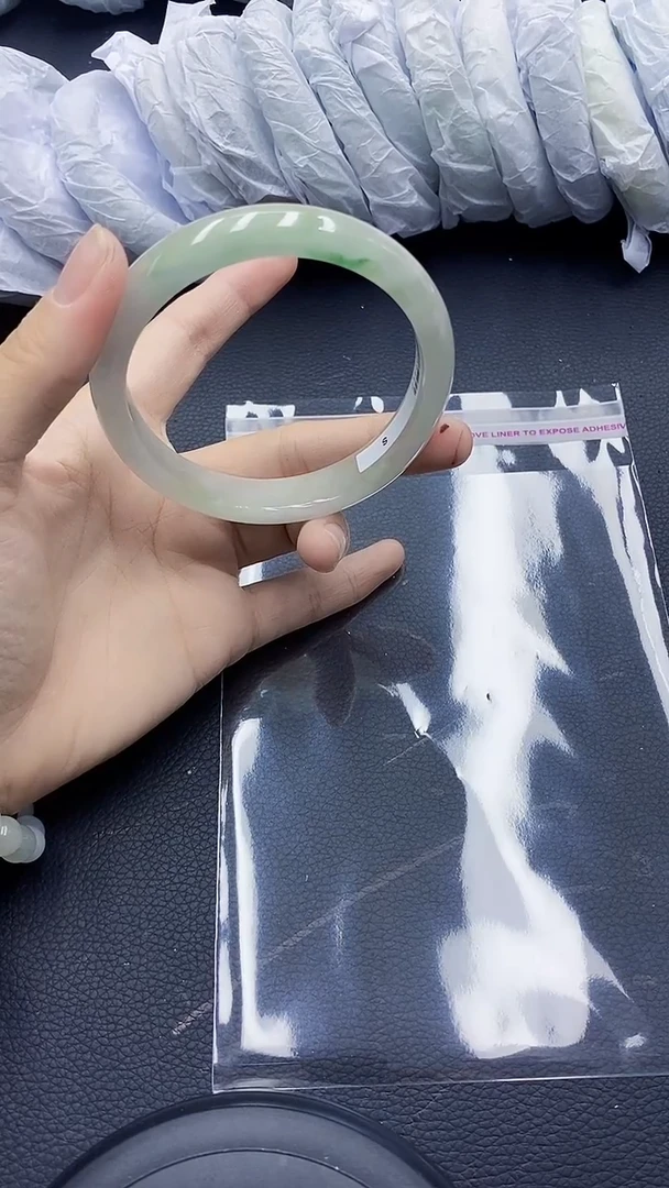 高冰透美人手镯 所见即所得45